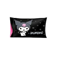 Franco Collectibles Hello Kitty & Friends My Melody & Kuromi Beauty Silky Satin Standard Pillowcase Cover 20x30 for Hair and Skin, (Official Licensed Product)