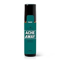 Plant Therapy Ache Away Pre-Diluted Essential Oil Roll-On Blend 10 mL (1/3 oz) 100% Pure, Natural Aromatherapy