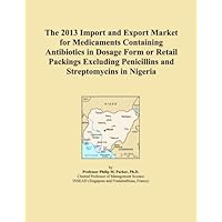 The 2013 Import and Export Market for Medicaments Containing Antibiotics in Dosage Form or Retail Packings Excluding Penicillins and Streptomycins in Nigeria