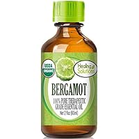 Organic 60ml Oils - Bergamot Essential Oil - 2 Fluid Ounces