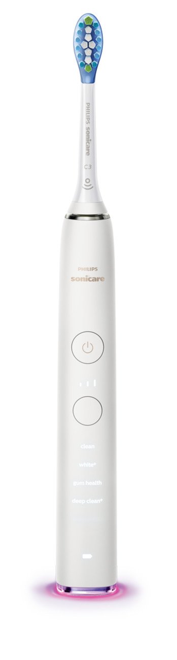 Philips Sonicare DiamondClean Smart 9300 Rechargeable Electric Power Toothbrush, White, HX9903/01