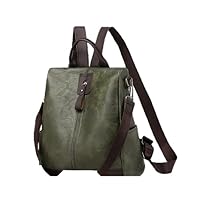 Backpack for Travel, Hiking, & Everyday Use. Multifunctional Design Made From Pu Leather