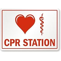 SmartSign “CPR Station” Sign | 10