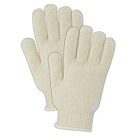 MAGID T153 KnitMaster Cotton/Polyester Heavyweight Machine Knit Glove, Work, Cut Resistant, 7 Gauge Thickness, 8-1/2