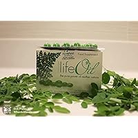 Malungai Moringa Oleifer LIFE OIL Food Supplement (soft gel capsule not powder) 1 box 1000mg/serving Natural Super Food As Seen On TV and Facebook - Distributed in USA