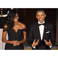 ConversationPrints BARACK MICHELLE OBAMA GLOSSY POSTER PICTURE PHOTO BANNER president america