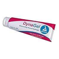 Dynarex 1280 Hydrogel Wound Dressing Gel with Vitamin E and Aloe, 3 oz. Tube