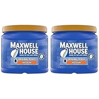 Maxwell House The Original Roast Medium Roast Ground Coffee (30.6 oz Canister) (Pack of 2)