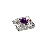 Glorious Kailh Pro Purple Mechanical Keyboard Switches Tactile 120-Pack for Custom Keyboards - Ideal for Gaming and Typing