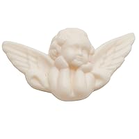 La de Marseille - French Angel Shaped Soap for Body Wash or Decoration - Honeysuckle Fragrance - 20g Novelty Bar