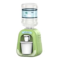 1PC Mini Water Dispenser Kids Water Fountains Cute Simulation Juice Milk Drinking Fountain Kitchen Toy Green