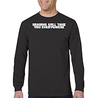 Reading Will Take You Everywhere - Men's Adult Long Sleeve T-Shirt