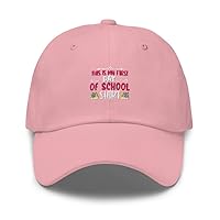 This is My First Day of School Shirt Back to School Book Dad Cap