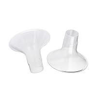 Motif Medical, Duo Breast Shields Flanges, Replacement Parts for Duo Breast Pump - 21mm