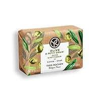 Olive and Petitgrain Solid Hand Soap - Nourishing & Eco-Friendly, Long-Lasting Natural Scent, Gentle on Skin 80 g