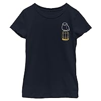 Harry Potter Girl's Hedwig Pocket T-Shirt