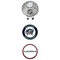 Team Golf NHL Golf Cap Clip with 2 Removable Double-Sided Enamel Magnetic Ball Markers, Attaches Easily to Hats