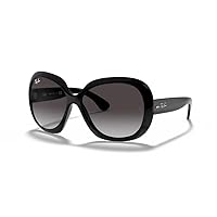Ray-Ban Jackie ohh ii RB4098 Butterfly Sunglasses for Women + BUNDLE With Designer iWear Complimentary Eyewear Kit