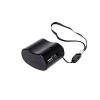 Hand Crank Charger Manual Generator Mobile Phone Emergency Charger Usb Charger Emergency Charge Usb Charger-Black 1 Size Handy and professional
