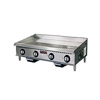 IKON ITG-48E 48' Countertop Electric Griddle with Four U-Shape Burners