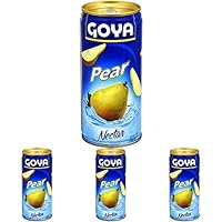 Goya Foods Pear Nectar, 9.6 oz (2721) (Pack of 4)