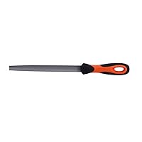 Bahco 1-210-10-1-2 Half Round Cut 1-File with Handle, 10-Inch