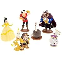 Disney Parks Exclusive - Cake Topper Figures - Beauty and the Beast