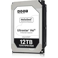 HGST Ultrastar He12 HUH721212AL5204 12 TB Hard Drive - 3.5 Internal - SAS [12Gb/s SAS]