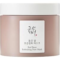 NN Buz K-Beauty Joseon Red Bean Refreshing Pore Mask 140ml | Imported Korean Skincare | Improves Large pores, Oily Skin sebum Control, exfoliates & tightens Skin | smoothening