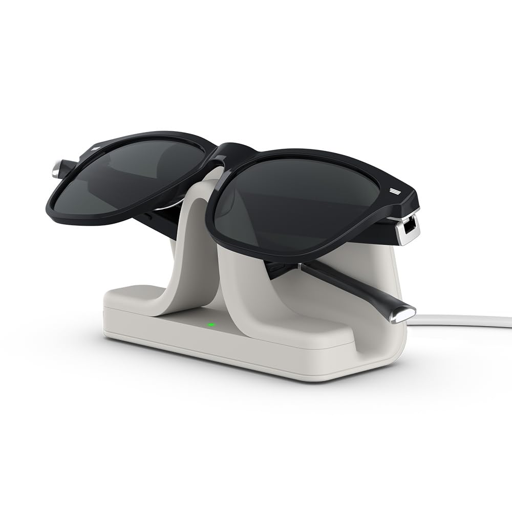 Echo Frames (3rd Gen) | Smart audio glasses with Alexa | Square frames in Classic Black with polarized sunglass lenses