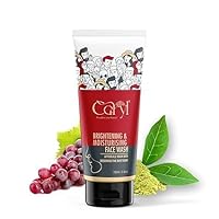 Brightening & Moisturizing Face Wash 100 ML With Red wine, Cleansing, Whitening & Revitalizes Skin Men and Women Suitable for All Skin Types