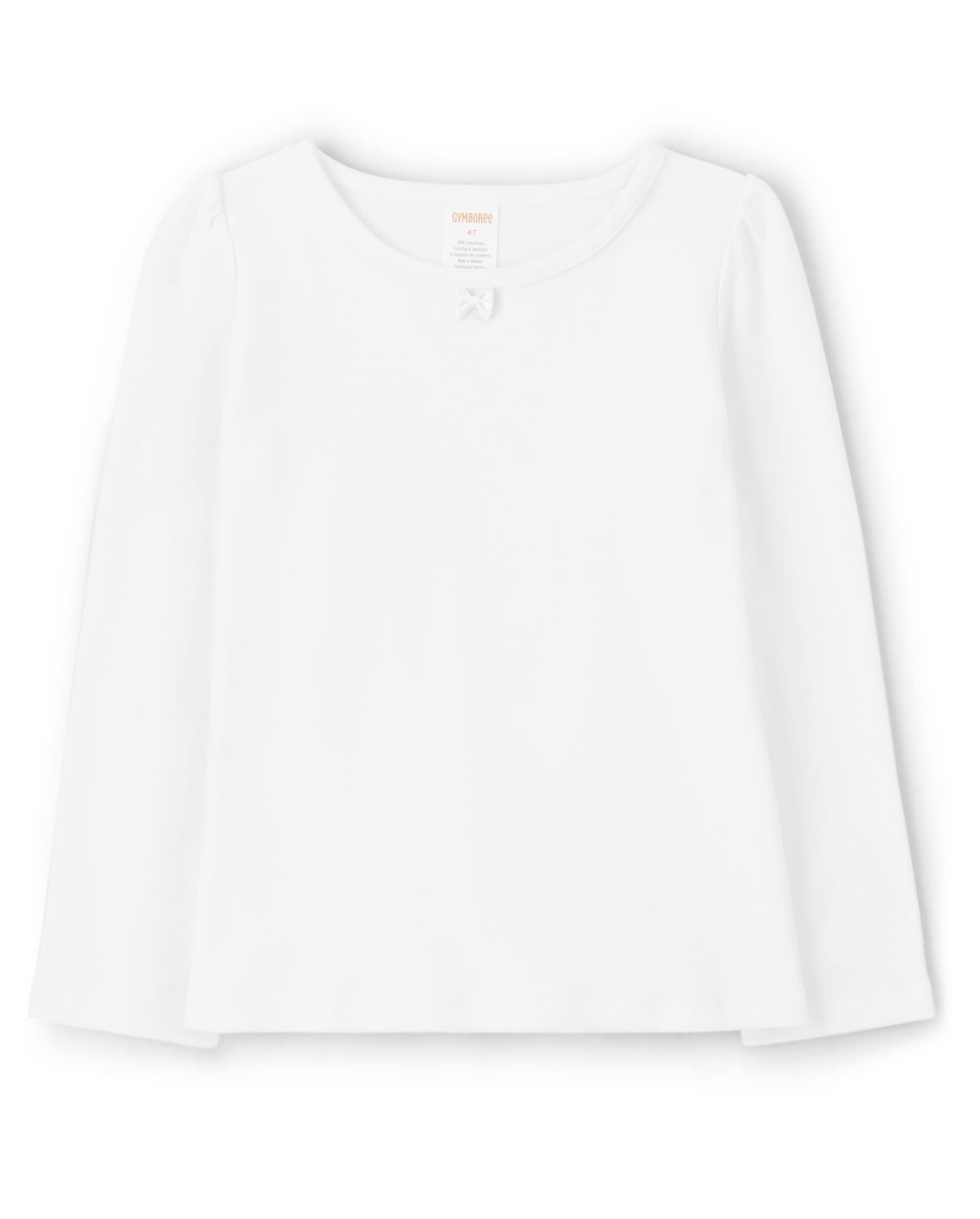 Gymboree Girls and Toddler Long Sleeve Basic Layering Shirt