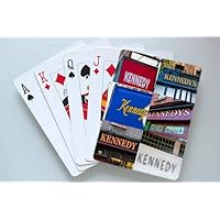 KENNEDY Personalized Playing Cards featuring photos of actual signs