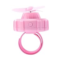 Creative Watch Fan USB Mini Charging Lazy Silent Portable Wrist Small Fan Children Student Gift-Pink