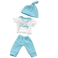 Jumpsuit Doll Outfit For 10-12Inch Baby Doll 25-30cm Reborn Doll Clothes (baby)
