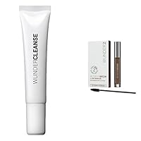 WUNDERCLEANSE Brow Cleanser and WUNDERBROW Perfect Eyebrows in 2 Mins - Brunette Duo Set