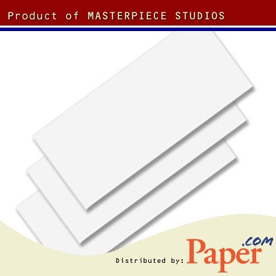 Masterpiece White #10 Envelopes - 4.125 x 9.5 - 25 Envelopes