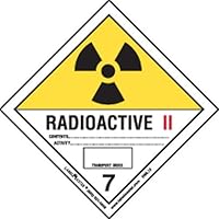 Labelmaster HML15S Radioactive III Canadian Label, Paper, Hazard Class 7, Hazmat, 4