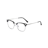 Nearsighted Shortsighted Myopia Glasses -0.50 to -6.00 Stylish Spectacles Classic Retro Metal Frame Eyewear
