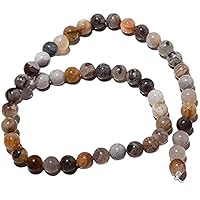 Jasper Beads, Round Beads, 8mm Beads, 15 Inch lot of 5 Strands Chik-STRD- 92853