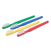 Practivalu Soft Bristle Child Toothbrush, Individually Wrapped Toothbrushes, Assorted Colors, Bulk Pack of 144