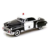 1950 Chevy Bel Air Police 1/24 Diecast Model Car by Motormax 76931