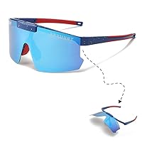 FoodOMeter Cycling Polarized Sports Sunglasses for Men Women, Style Sunglasses,Running,Golf,Fishing,Ski