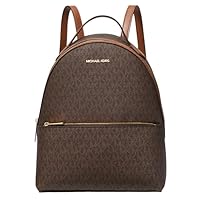 Michael Kors Sheila Medium Logo Backpack (Brown)