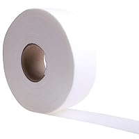 Hair Removal Paper Roll, Hair Removal Waxing Paper Roll Disposable Non Woven Cloth Wax Strip Epilating Roll Waxing Strips 100M for Body Facial 1 Roll, Body Waxing Paper