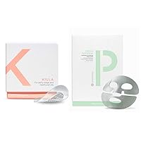 ZitSticka Coast Is Clear Bundle: Killa Microdart Acne Pimple Patch 8 Pack + Press Refresh Exfoliating Sheet Mask 5 Pack
