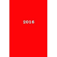 2016: Kalender/Terminplaner: 1 Woche auf 2 Seiten, Format ca. A5, Cover rot (German Edition) 2016: Kalender/Terminplaner: 1 Woche auf 2 Seiten, Format ca. A5, Cover rot (German Edition) Calendar