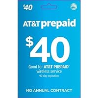 At&t Mobility $40 Airtime Refill