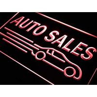 ADVPRO Auto Car Sales LED Neon Sign Red 24 x 16 Inches st4s64-m060-r