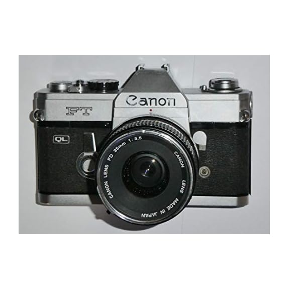 Canon FT QL 35mm Film Camera With 50mm f/1.8 Lens
